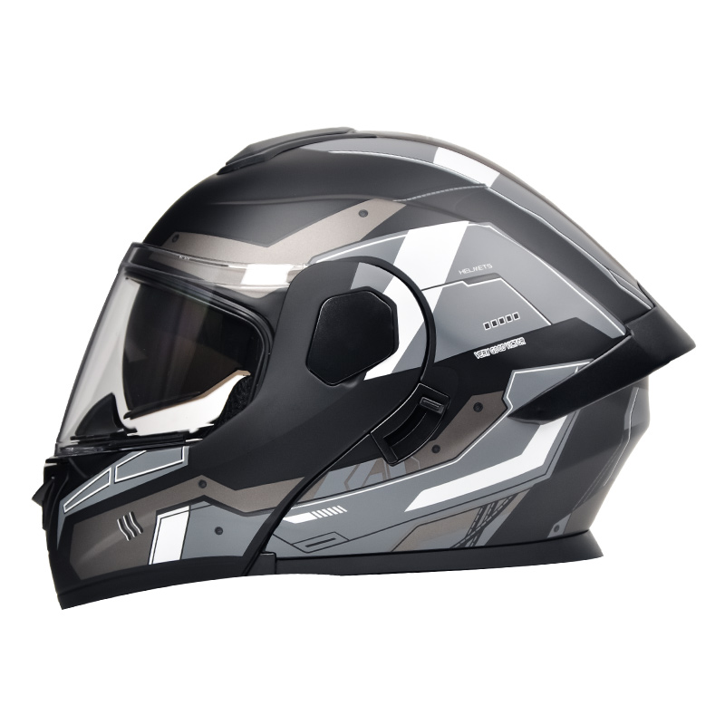NB800 DOT Standard Klapp-Motorradhelm Doppelvisier Motocross-Helm