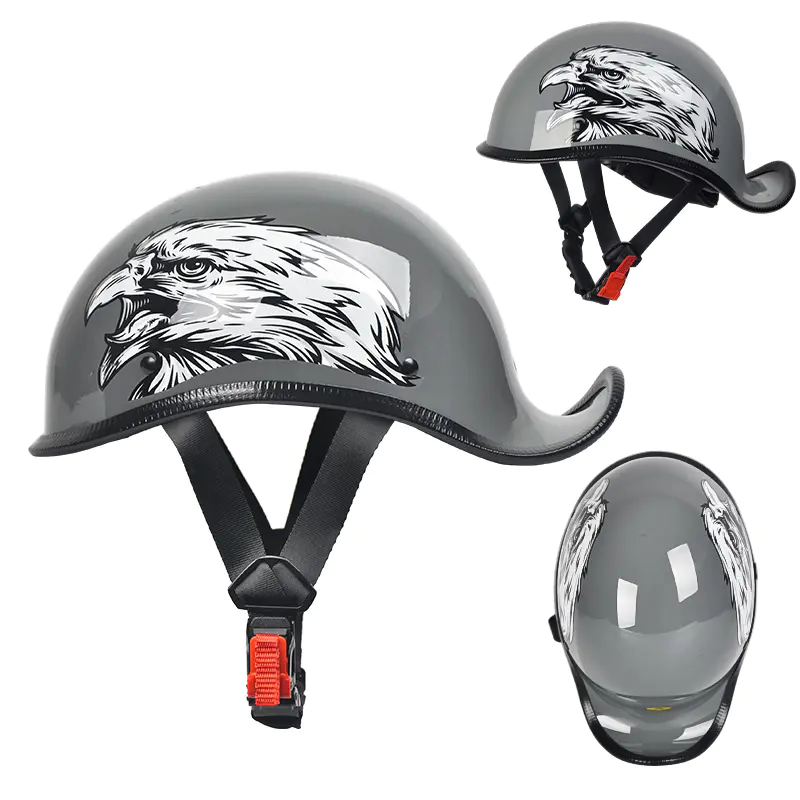 ZX306 Cruise Retro Half Face Motorradhelm ABS Motocross Helm